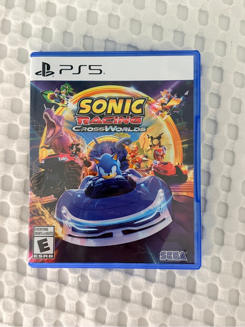 Sony PS5 Sonic Racing Cross-Worlds - Blue Case